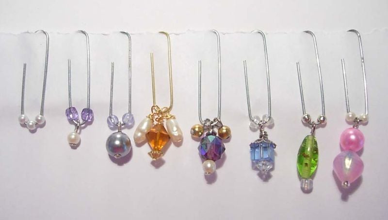 How to make Jeweled Paper Clips 002