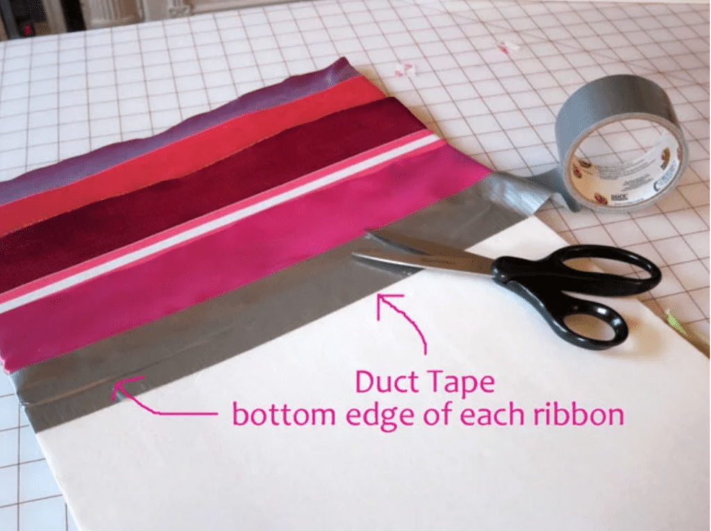 How to Make a Ribbon Memo Board In My Own Style