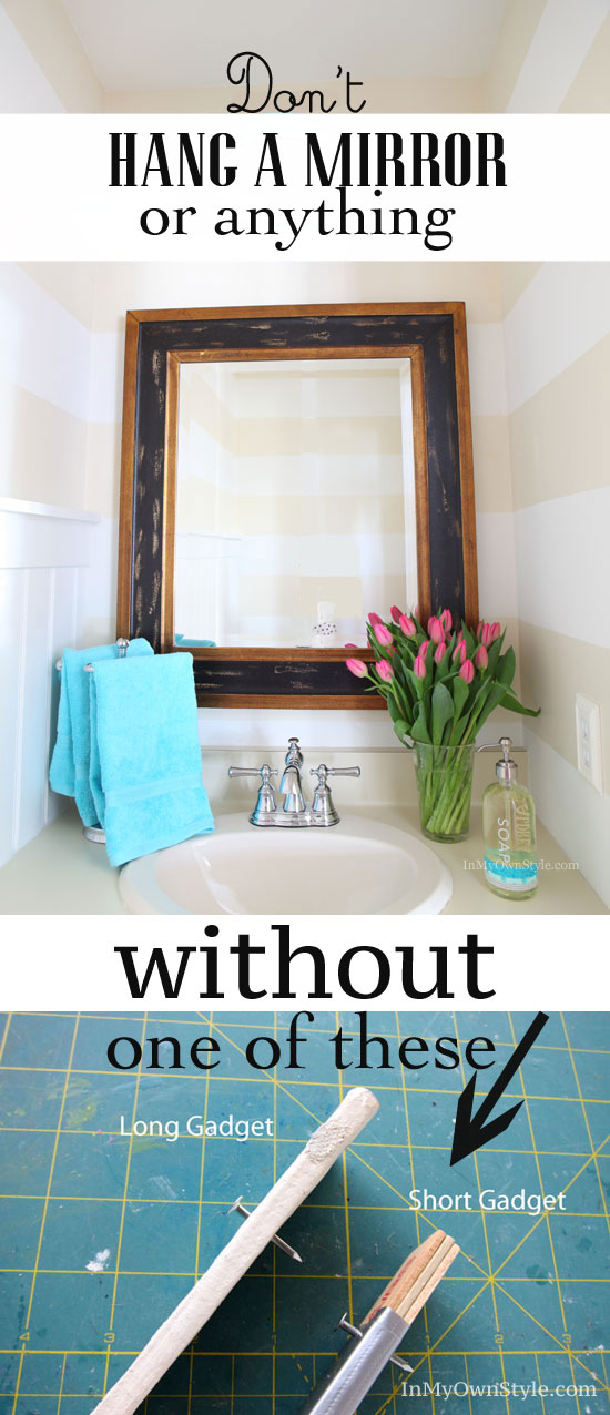 How I Hang Wall Art and Mirrors Instantly In My Own Style