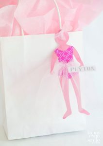 Free Printable Gift Tag for Girls - In My Own Style