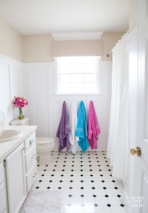 Spa like bathroom makeover for under $300