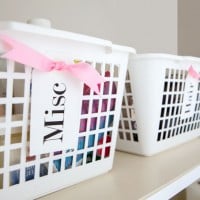 Bathroom organizing ideas and free printable labels