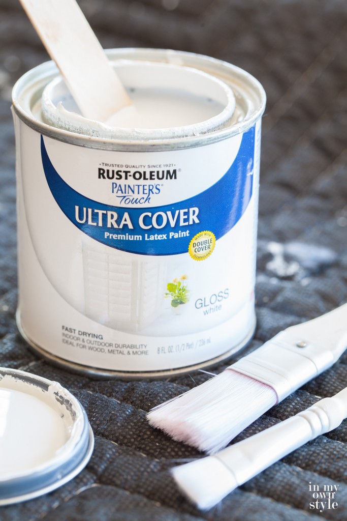 How to Paint a Ceiling Fan Without Taking It Down In My Own Style