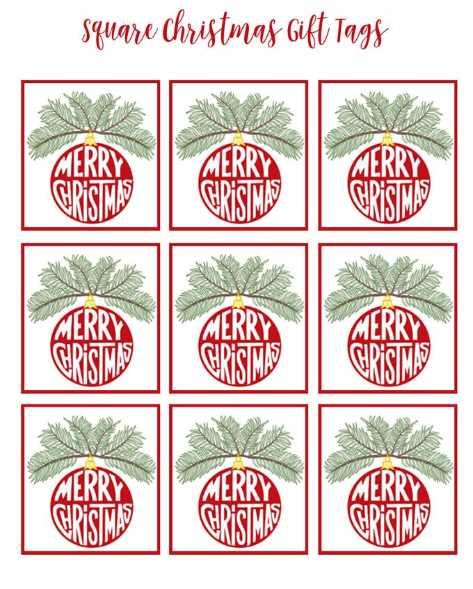 Christmas Free Printables for Decor, Gifts & More - In My Own Style