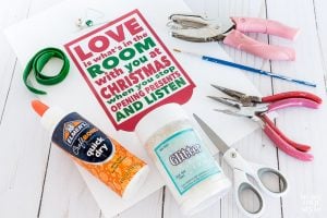 Free Printable Christmas Doorknob Decoration - In My Own Style