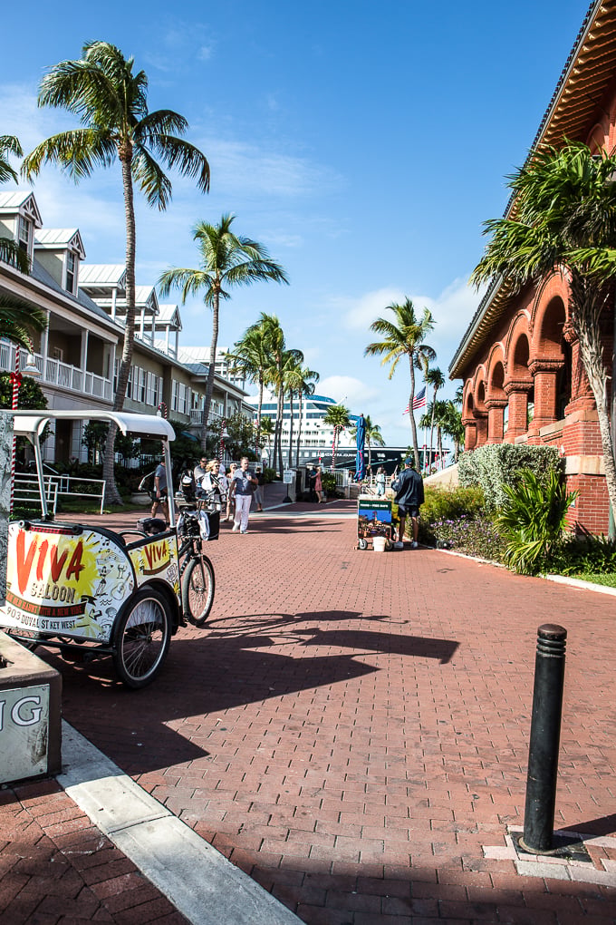 Street in Key West Florida