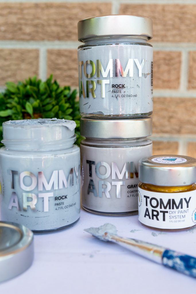 Transform a Plastic Planter to Look Like Weathered Stone In My Own Style