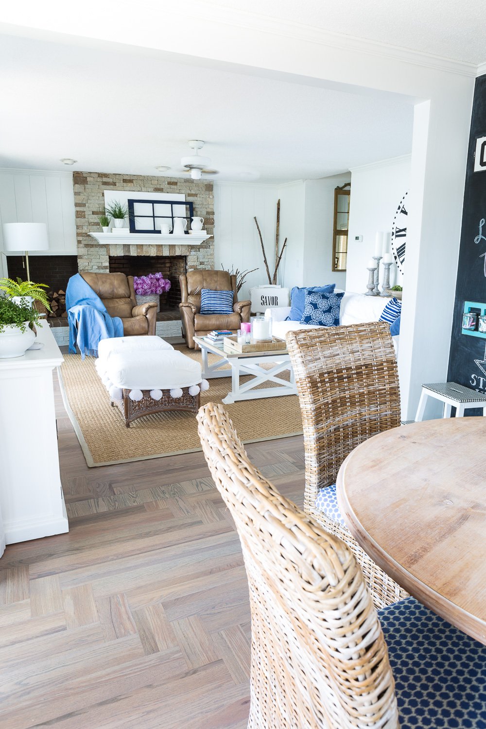 How to Paint a Seagrass Area Rug In My Own Style