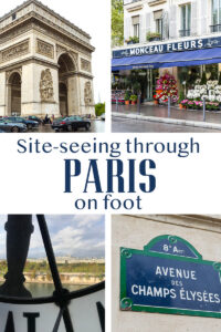 Reasons why you should tour Paris on foot and take walking tours through the city to not only see but get a feel for each part of the city. Best part it burns up all the calories from the baguettes, wine and chocolate you will be eating.