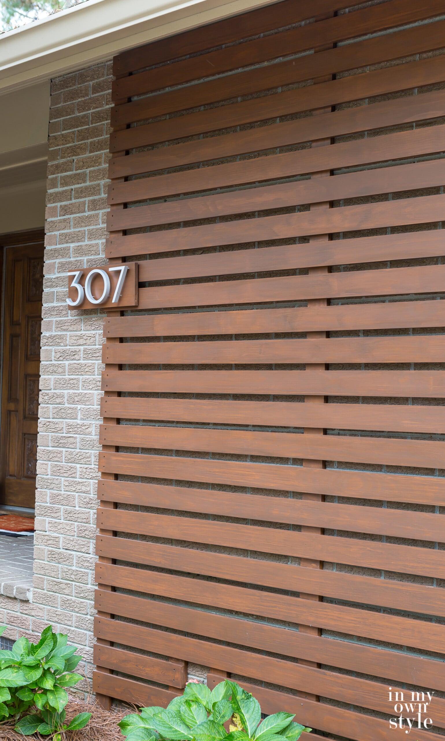 How to Attach Floating Modern House Numbers To A Home's Exterior - In ...