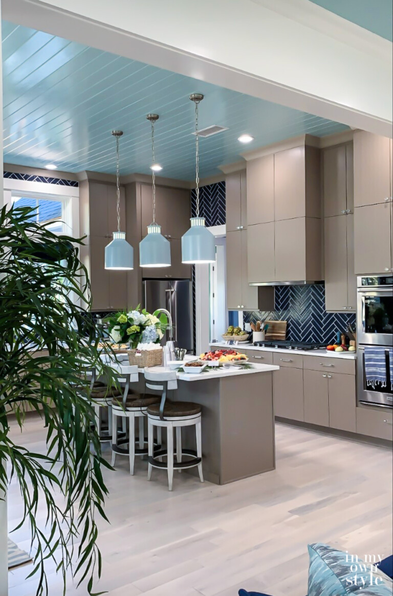 View of the HGTV Dream House Kitchen from the living room