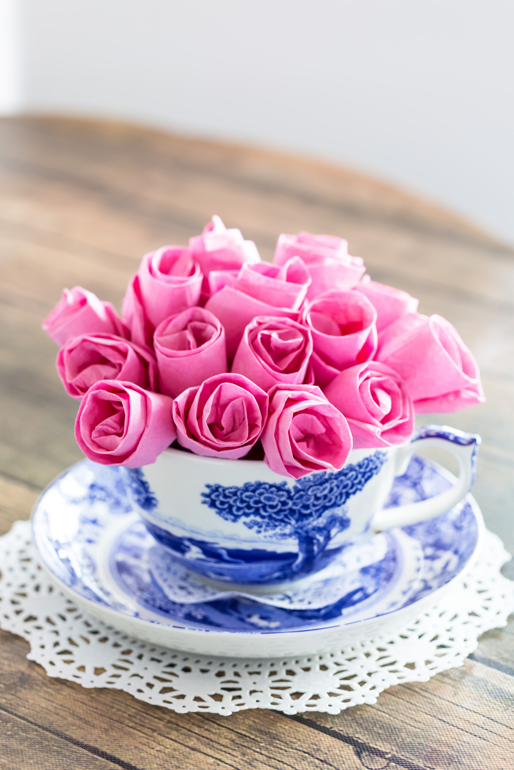 How to Make Roses Using Paper Napkins In My Own Style