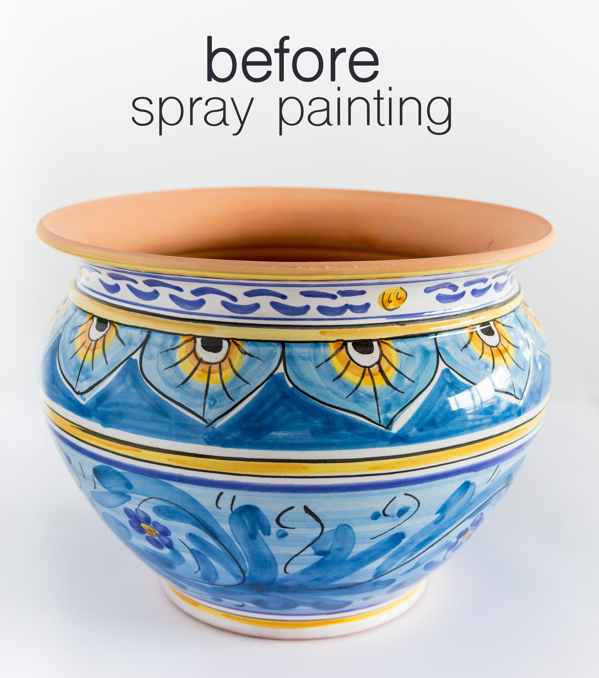 How to Spray Paint Ceramic Items In My Own Style