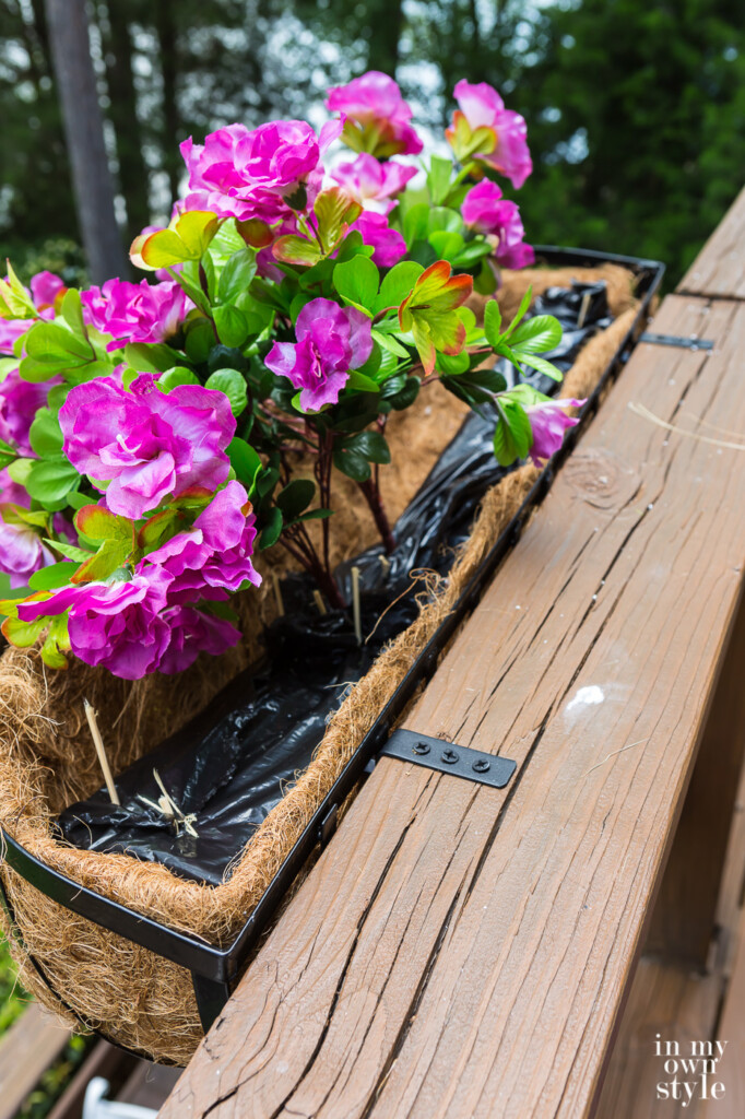 Lakeside Flower Box Deck Railing Planters - In My Own Style