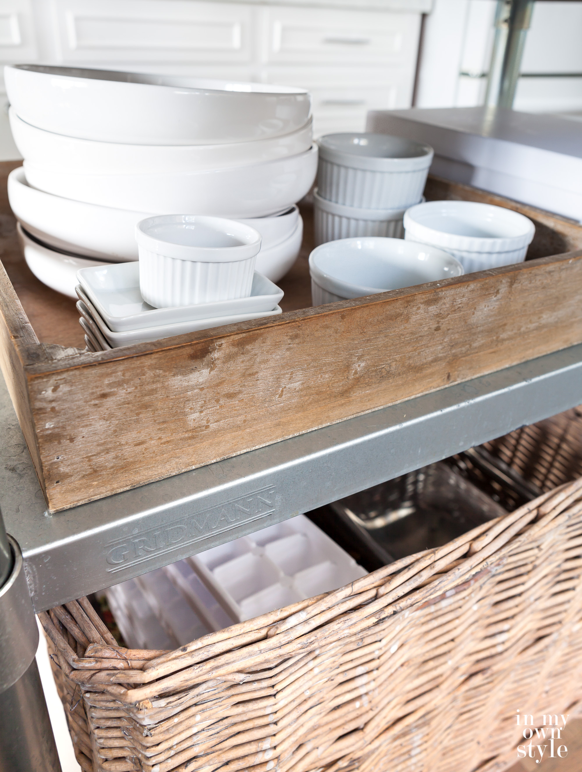 Adding a Kitchen Island to My Small Kitchen - In My Own Style
