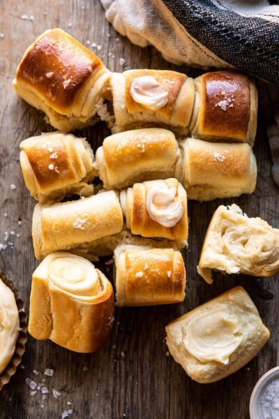parker house rolls made by half baked harvest