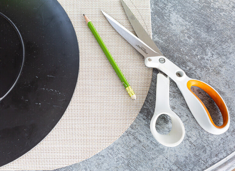 Easter Brunch Table Setting Using No Sew Round Placemats In My Own Style