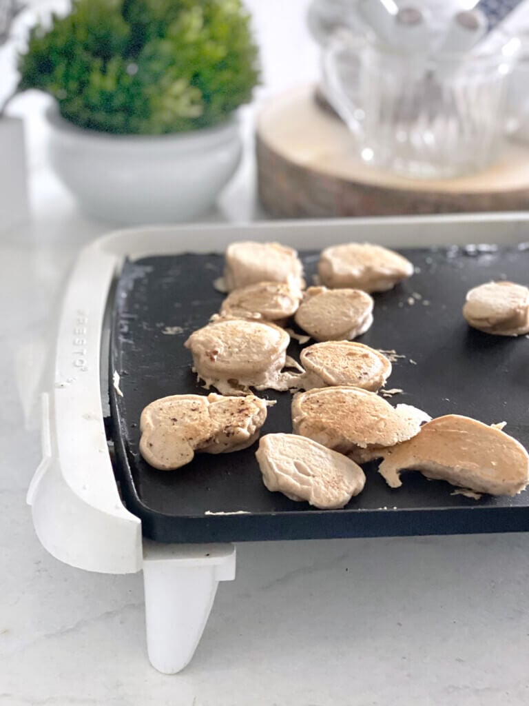 Joy the Bakers recipe for batter dipped banana pancakes.