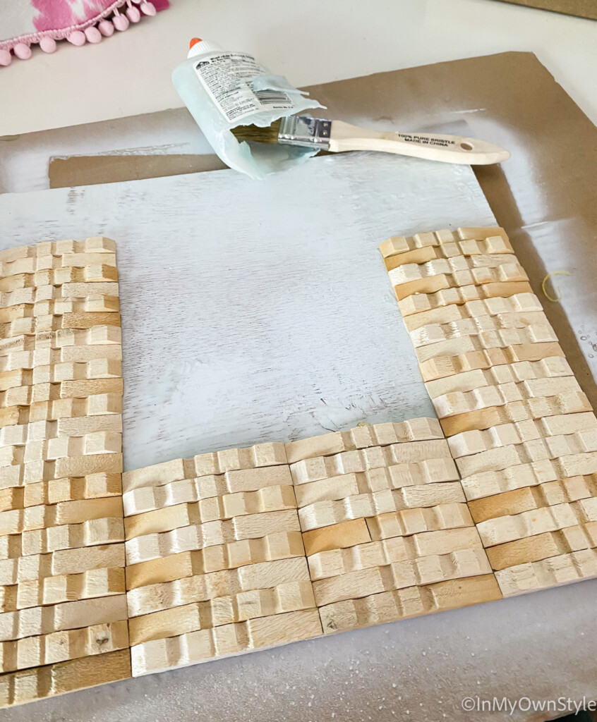 DIY Clothespin Picture Frame In My Own Style