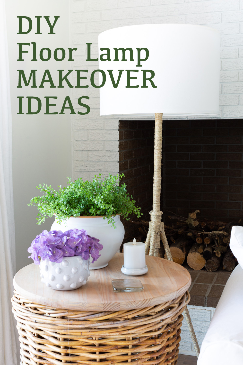 DIY Floor Lamp Makeover for Less Than 10 In My Own Style