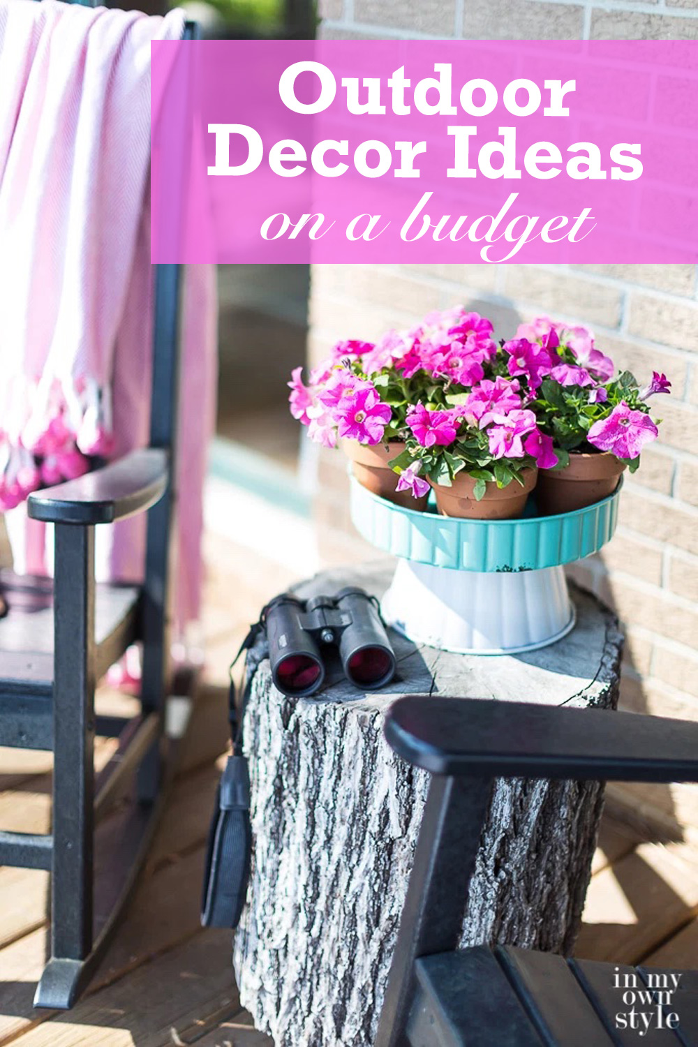Thrifty Deck Decorating Ideas on a Budget In My Own Style