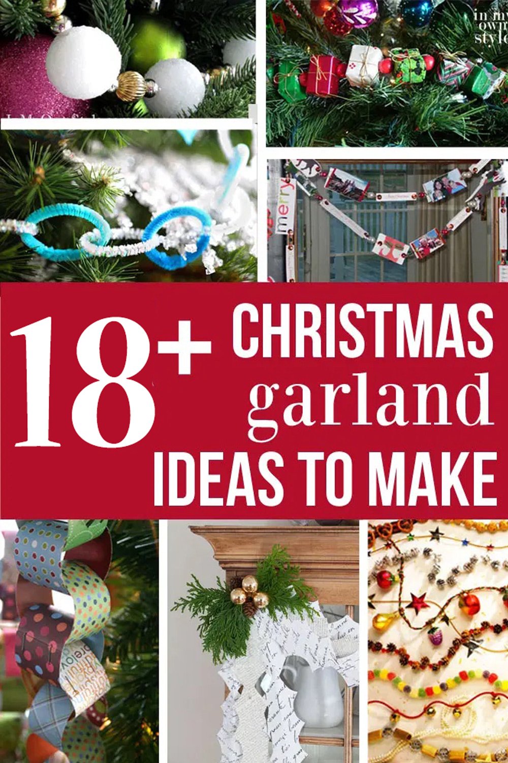 18 Christmas Garland Ideas - In My Own Style