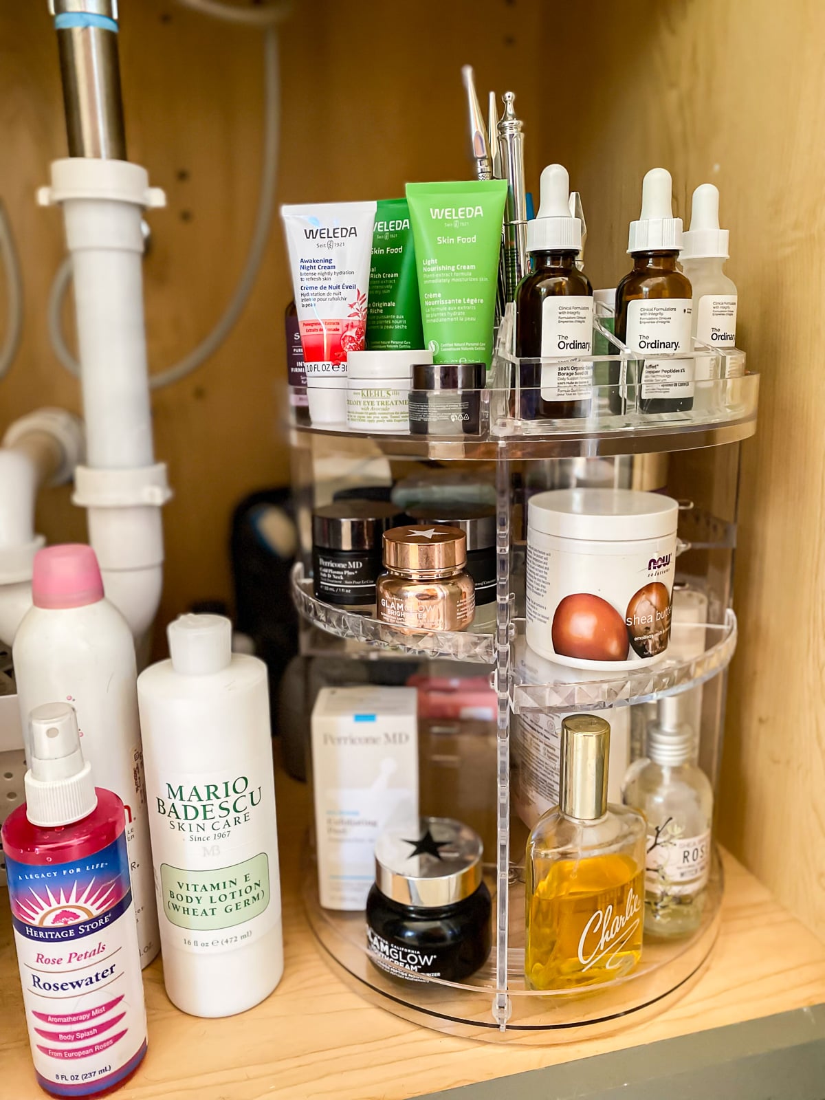 3 Tier Bathroom Rotating Organizer - In My Own Style