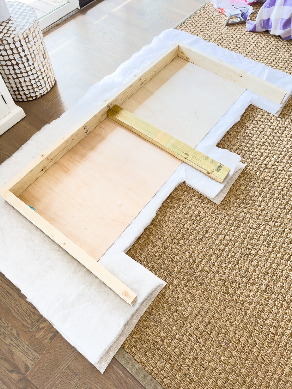 How to Make an Upholstered Headboard - In My Own Style
