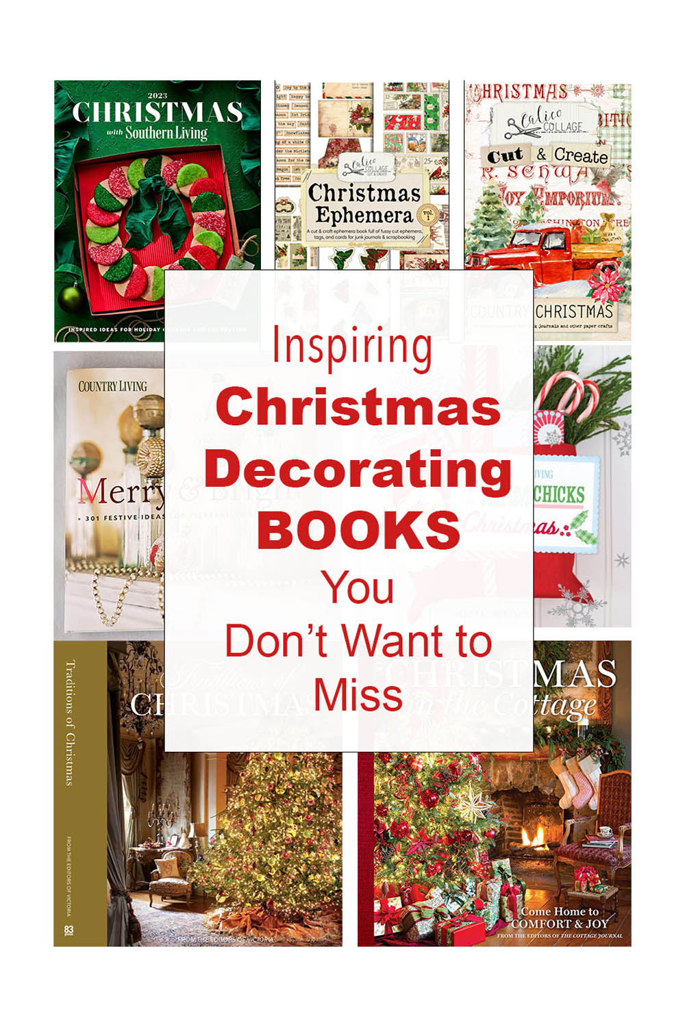 My Favorite Christmas Decorating Books In My Own Style