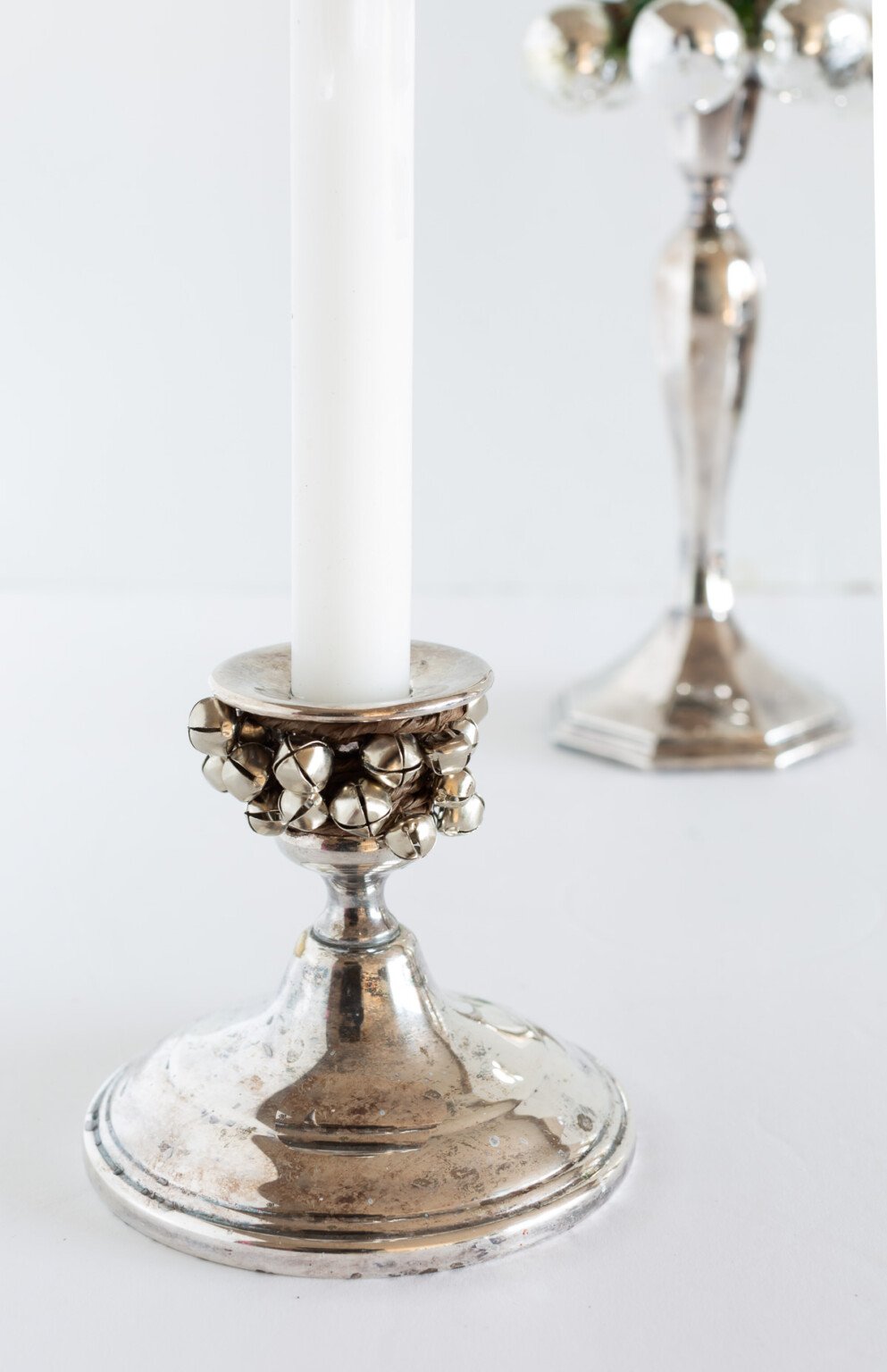 Easy to Make Christmas Taper Candle Rings In My Own Style