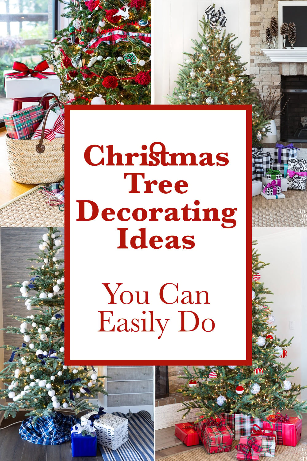 Christmas Tree Decorating Ideas - In My Own Style