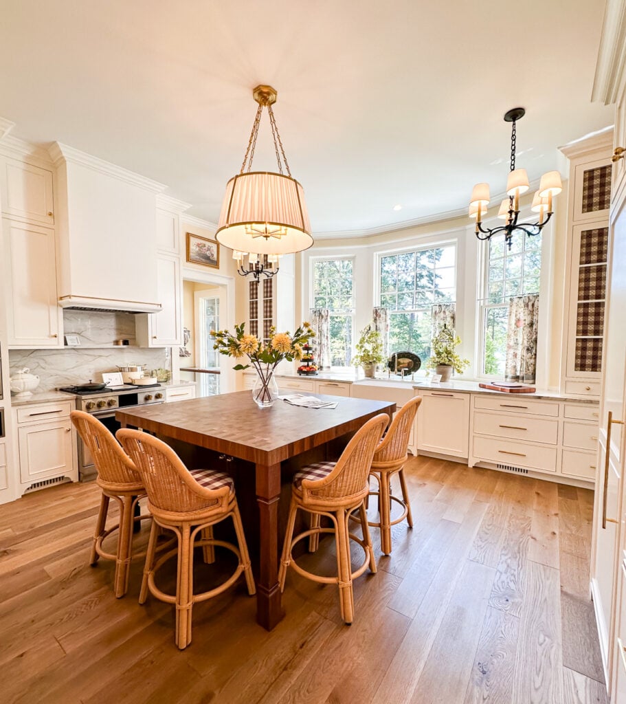 wide view of Southern Living Kitchen at th 2025 idea house