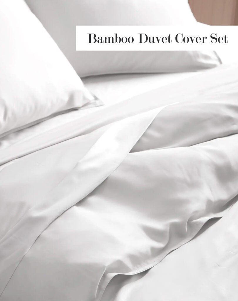 Quince-Duvet-cover in white
