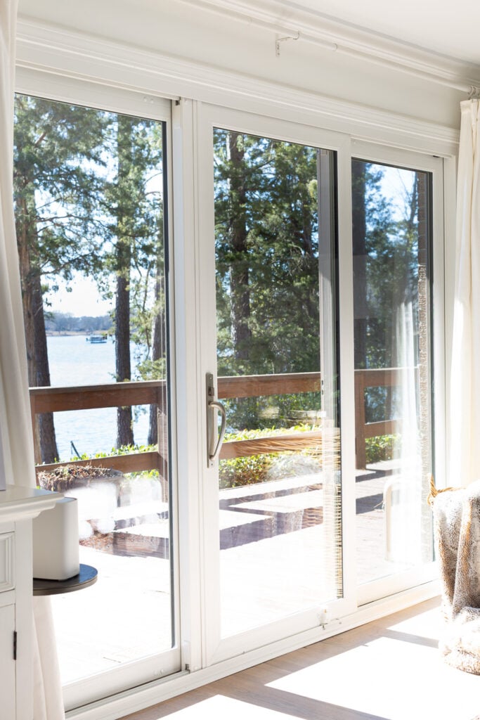 inside view of new Provia Endure sliding glass door in my living room