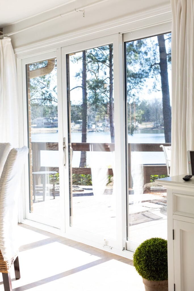 inside view of new Provia Endure sliding glass door in my kitchen