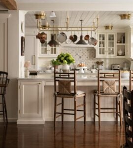 white and wood kitchen