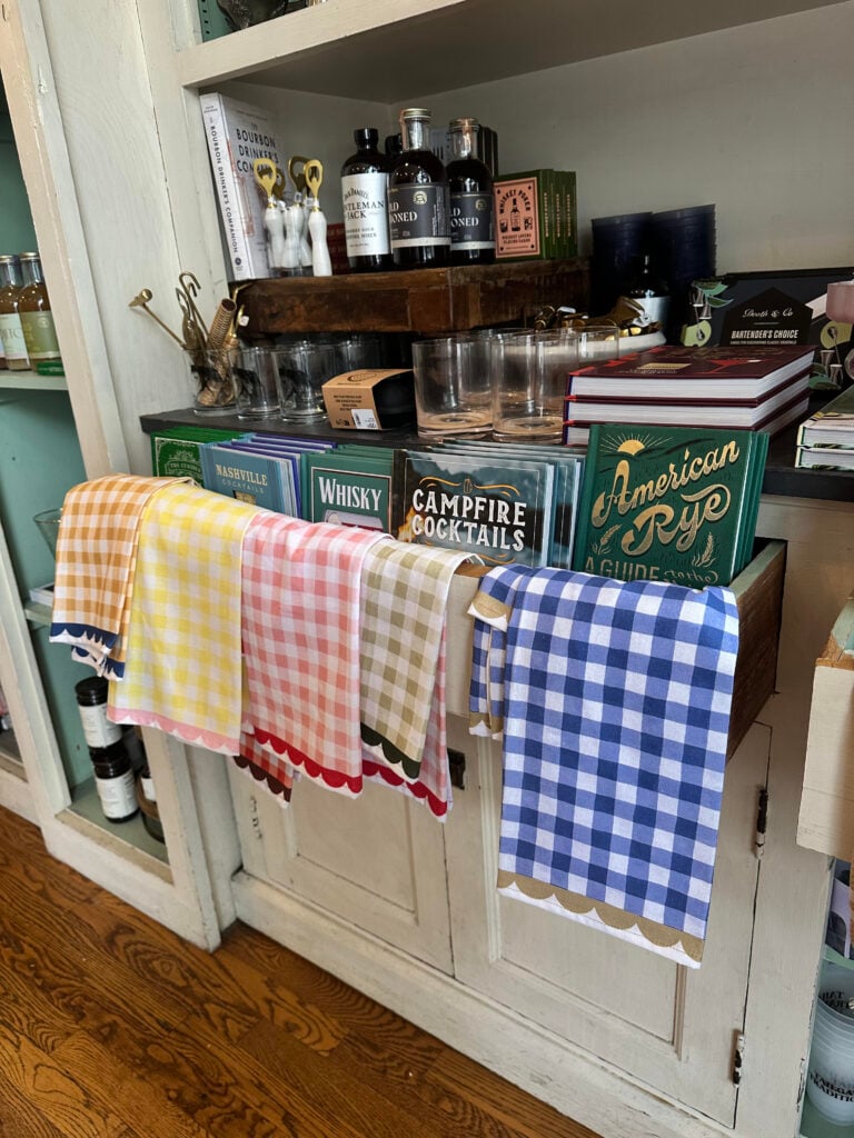 colorful kitchen towels