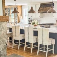 kitchen that has evolved over the years