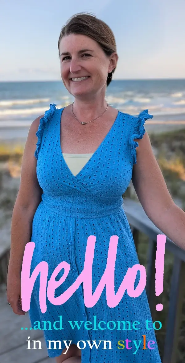 Welcome to In My Own Style sidebar image