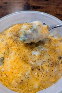 Shepherd's pie with beef, mashed potatoes, peas, corn, and cheese